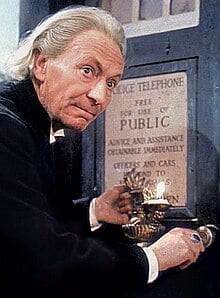 This is the Avatar Image for the First Doctor Willian hartnell (Doctor Who classic) AI Voice and Text to Speech Generator
